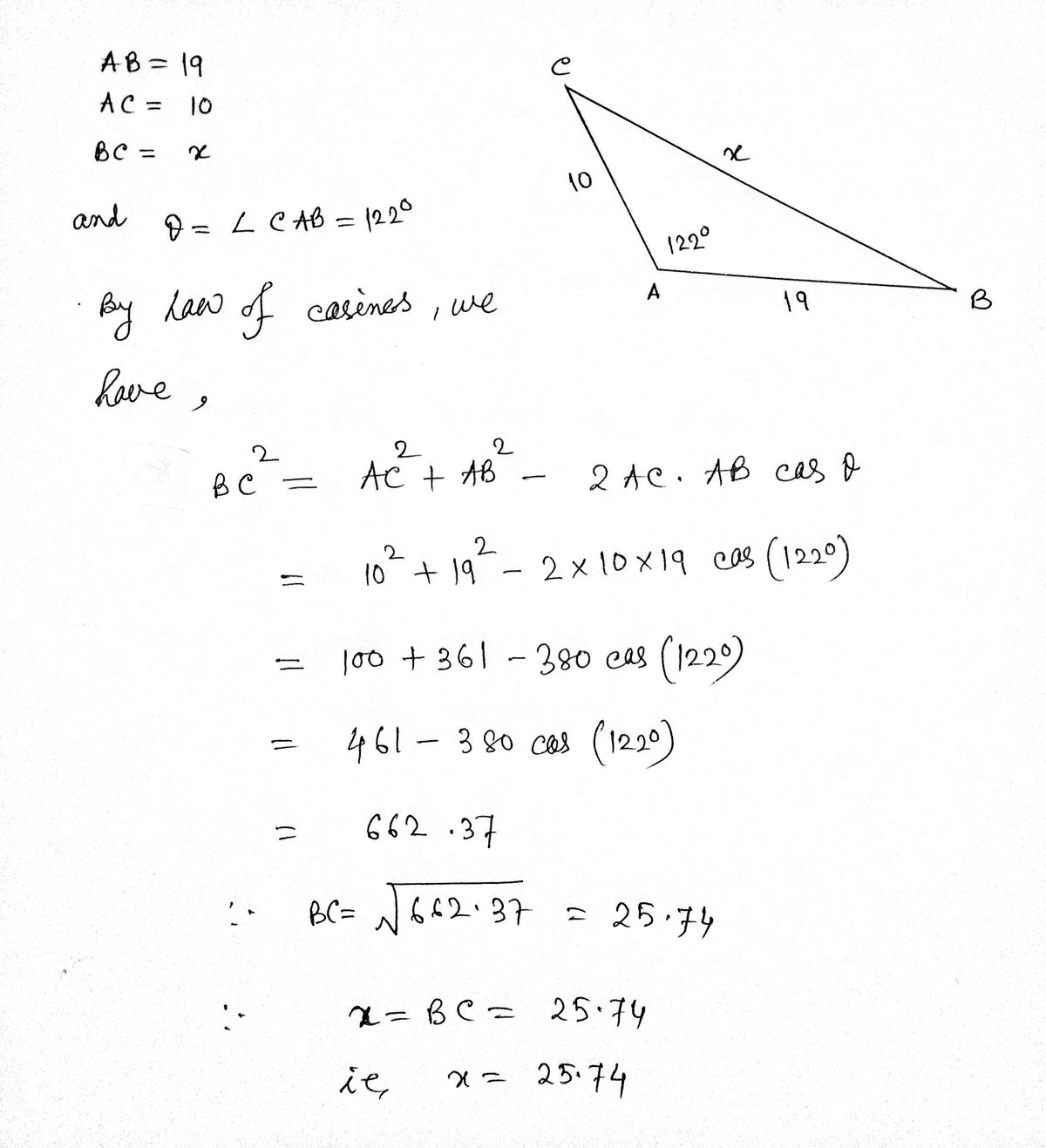 Algebra homework question answer, step 1, image 1